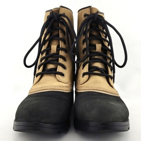 Sorel Emelie 1964 Women's Waterproof Cold  Weather Block Heel Tan Boots Size 7 - Picture 5 of 15